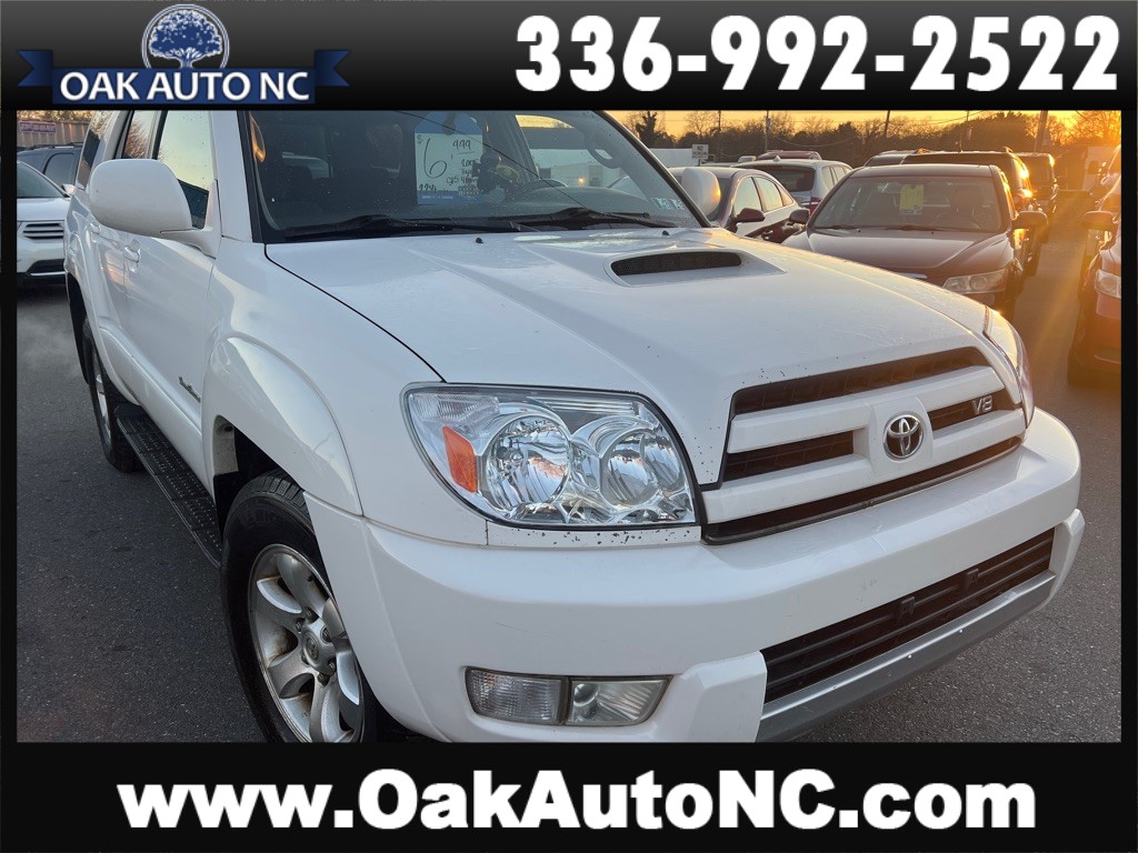 2005 TOYOTA 4RUNNER SR5 for sale by dealer