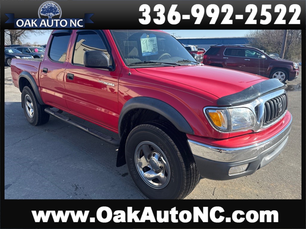 2004 TOYOTA TACOMA DOUBLE CAB PRERUNNER for sale by dealer