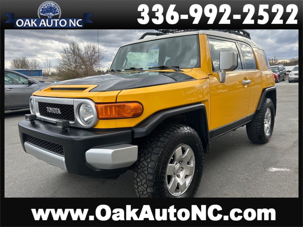 2008 TOYOTA FJ CRUISER for sale by dealer