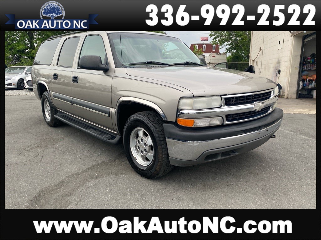 2002 CHEVROLET SUBURBAN 1500 for sale by dealer