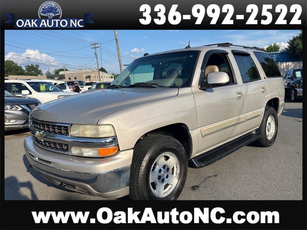 2004 CHEVROLET TAHOE LT 1500 for sale by dealer