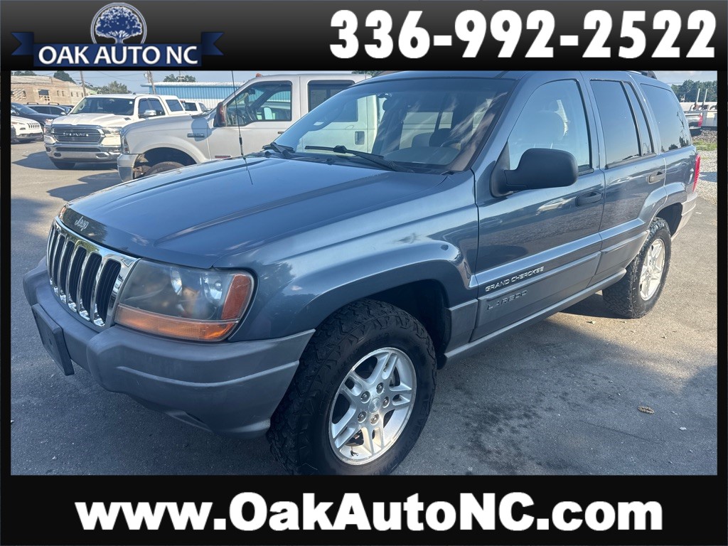 2002 JEEP GRAND CHEROKEE LAREDO for sale by dealer