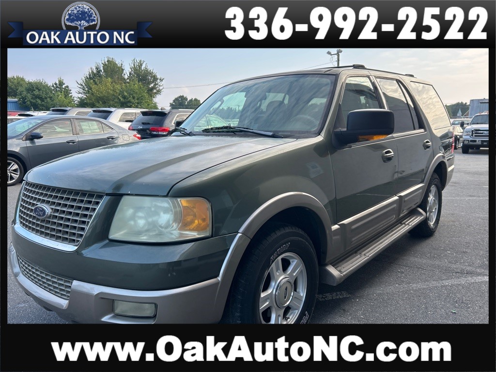 2003 FORD EXPEDITION EDDIE BAUER for sale by dealer