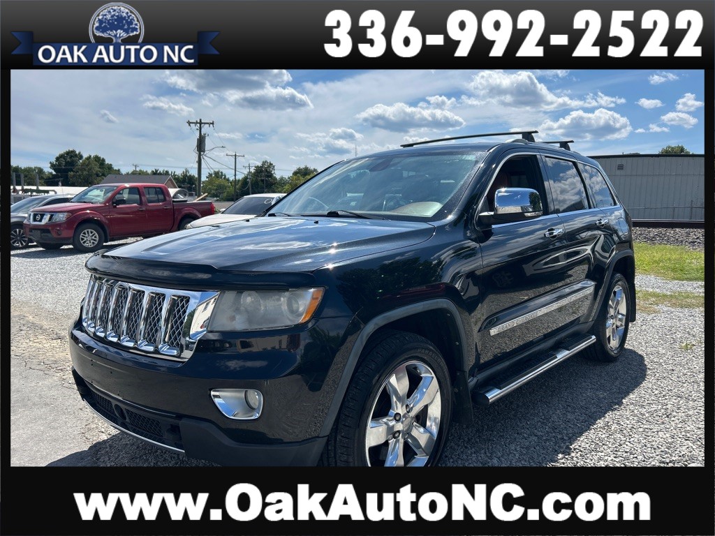 2012 JEEP GRAND CHEROKEE OVERLAND for sale by dealer