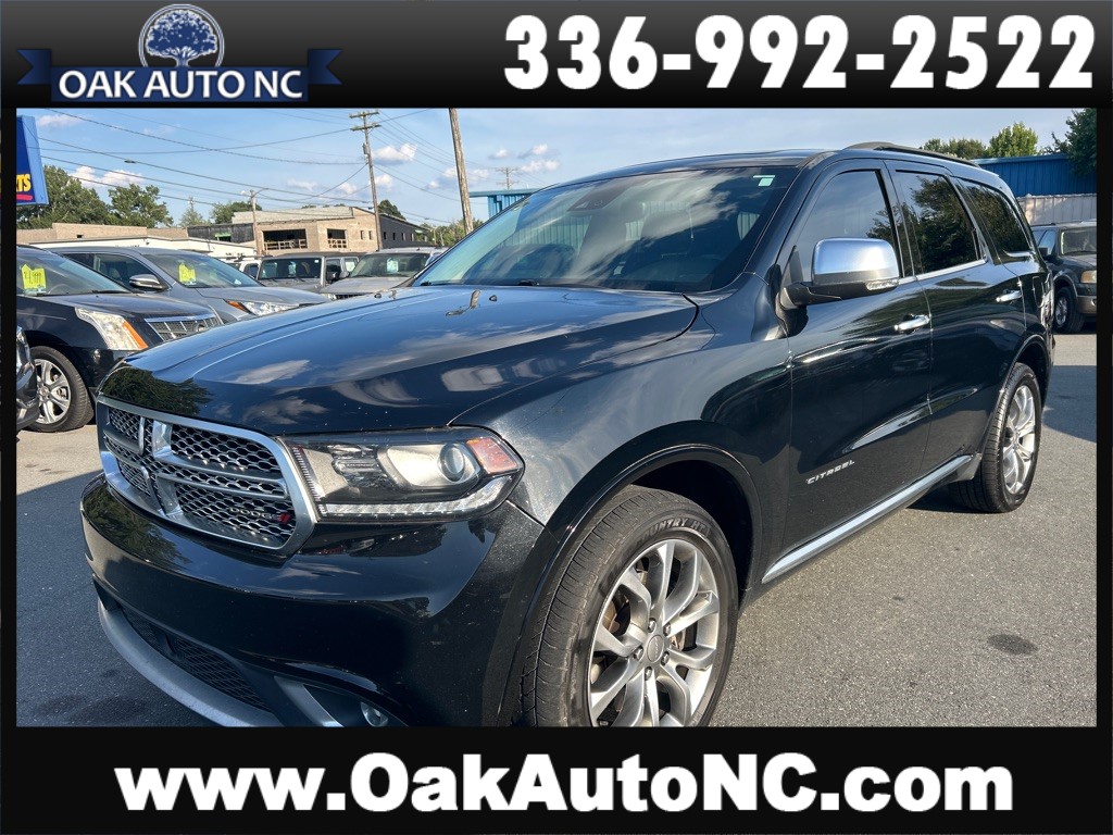 2017 DODGE DURANGO CITADEL PLATINUM for sale by dealer
