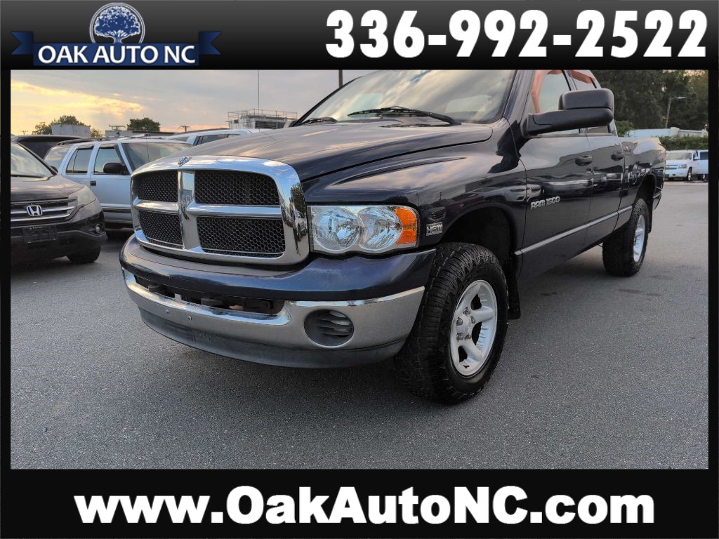 2003 DODGE RAM 1500 SLT for sale by dealer