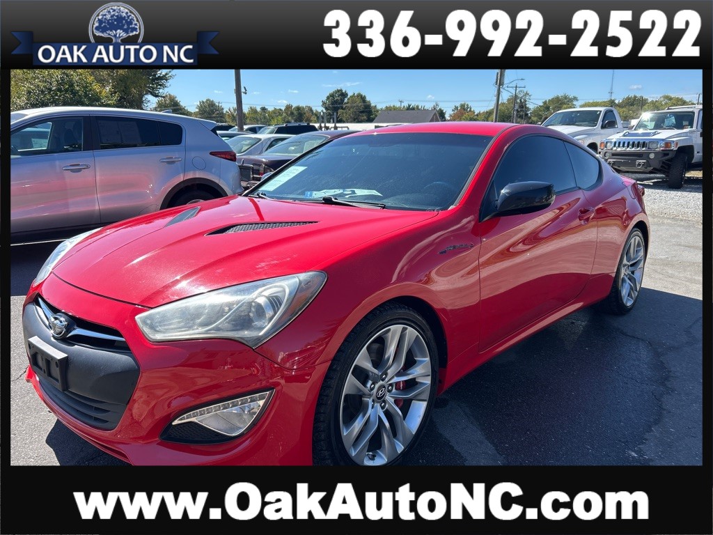 2016 HYUNDAI GENESIS COUPE 3.8 R-SPEC for sale by dealer