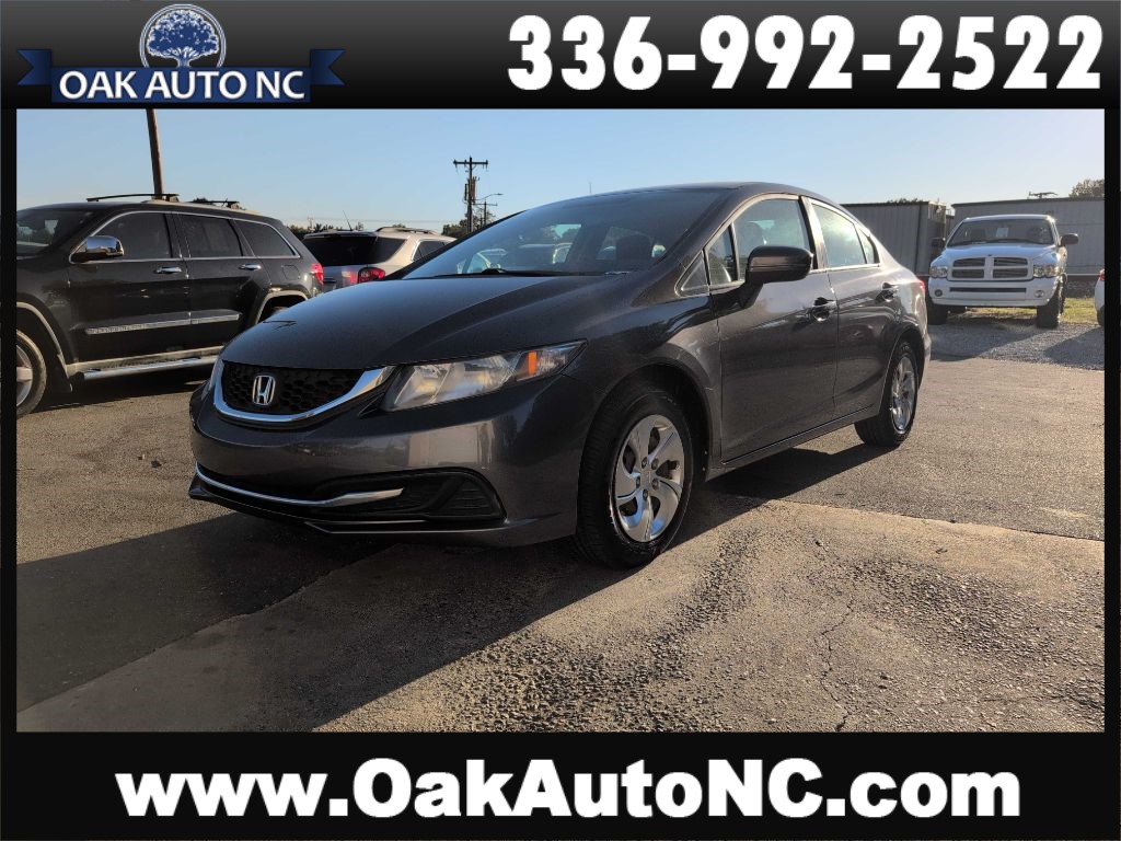 2015 HONDA CIVIC LX for sale by dealer