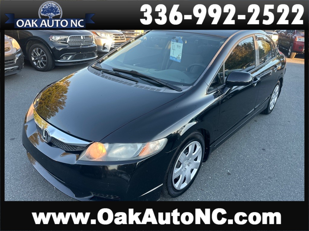 2009 HONDA CIVIC LX for sale by dealer