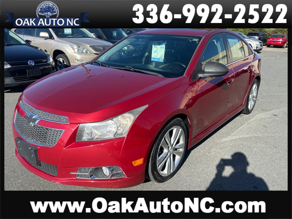 2013 CHEVROLET CRUZE LTZ for sale by dealer