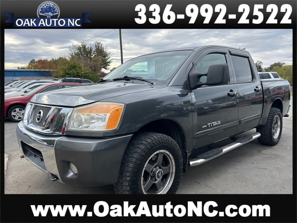 2012 NISSAN TITAN SV for sale by dealer