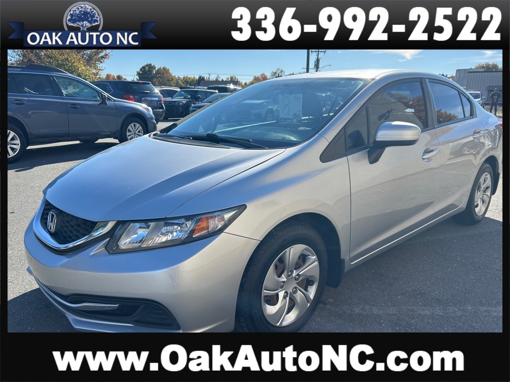 2014 HONDA CIVIC LX for sale by dealer