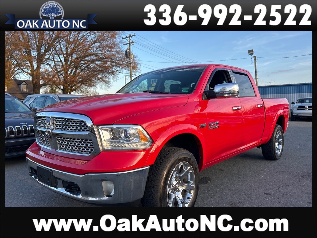 2017 RAM 1500 LARAMIE CREW CAB for sale by dealer