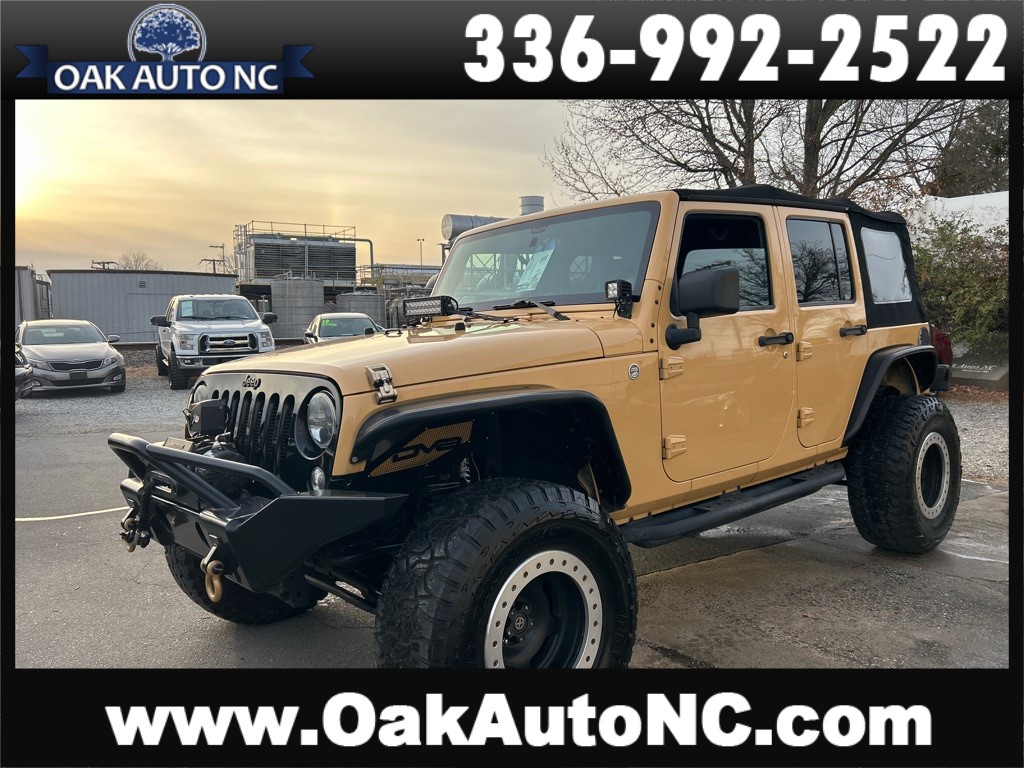 2014 JEEP WRANGLER UNLIMI SPORT for sale by dealer