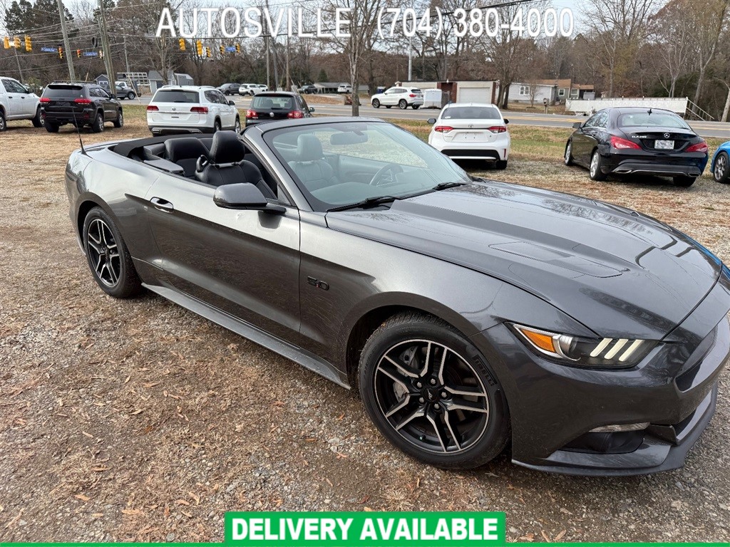 2017 FORD MUSTANG GT Convertible for sale by dealer