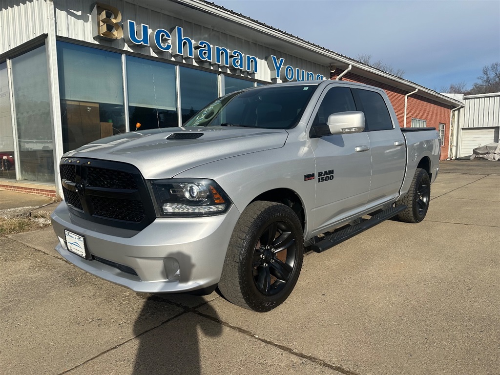 2017 RAM 1500 Night Crew Cab 4WD for sale by dealer