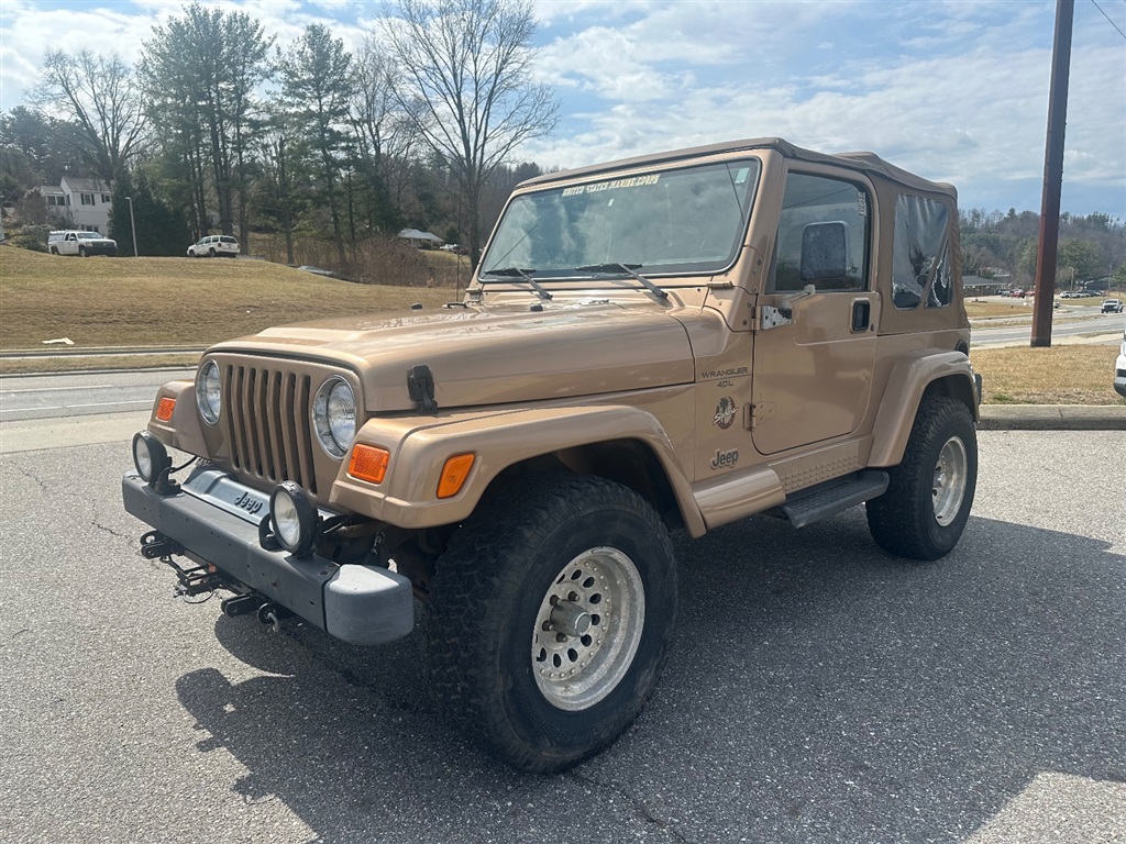 2000 Jeep Wrangler Sahara for sale by dealer