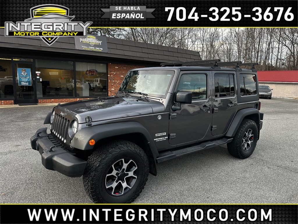 2016 Jeep Wrangler Unlimited Sport 4WD for sale by dealer