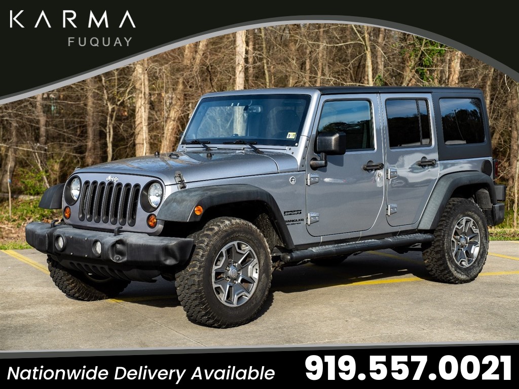 2013 Jeep Wrangler Unlimited Sport 4WD for sale by dealer