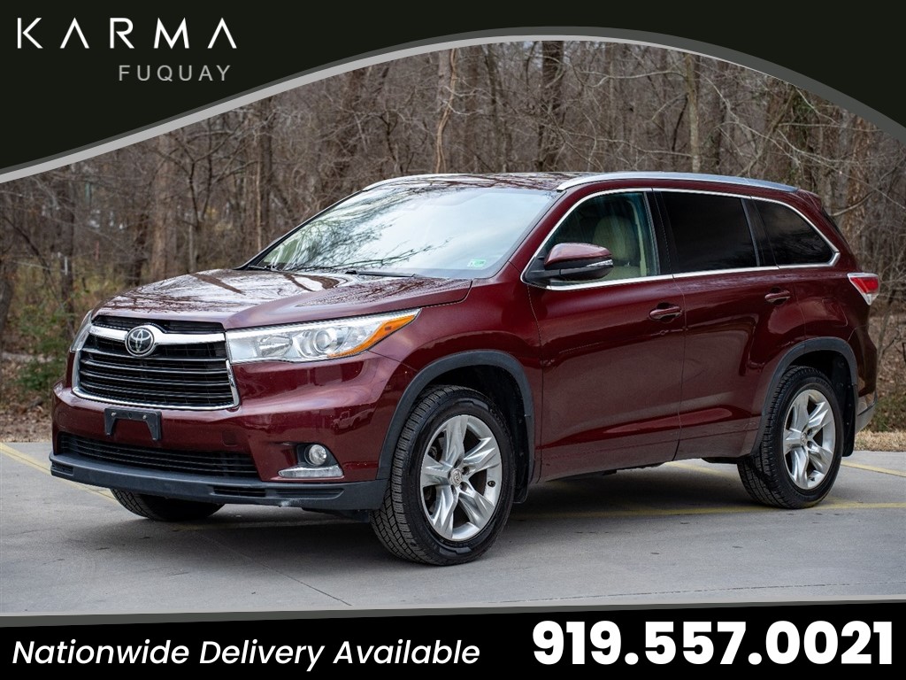2014 Toyota Highlander Limited AWD V6 for sale by dealer