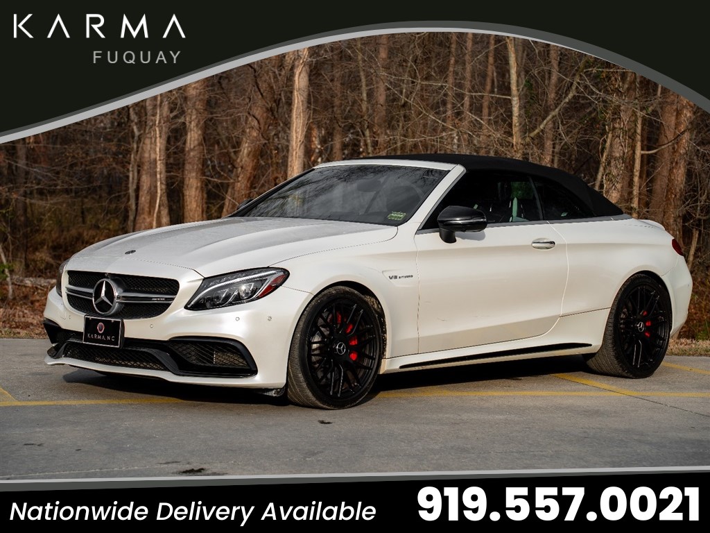 2018 Mercedes-Benz C-Class AMG C63 S Convertible for sale by dealer
