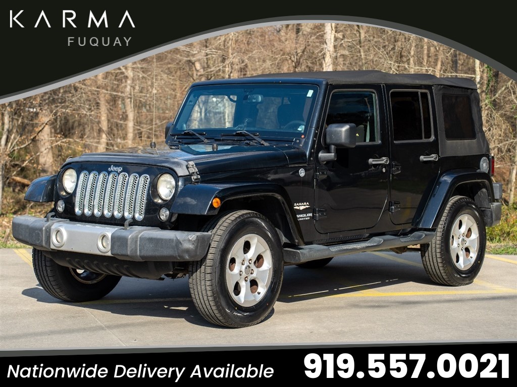2014 Jeep Wrangler Unlimited Sahara 4WD for sale by dealer