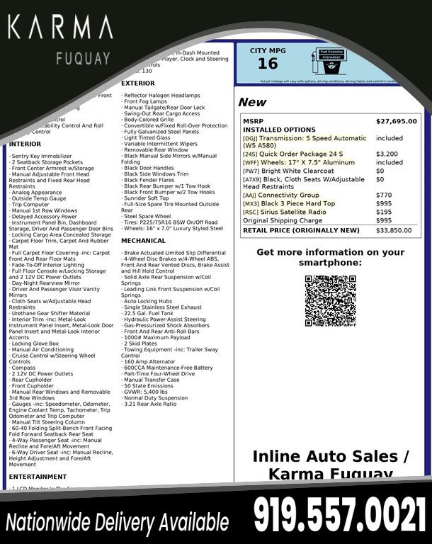 2016 Jeep Wrangler Unlimited Sport S 4WD for sale by dealer