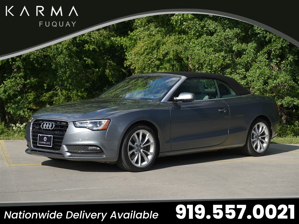 2014 Audi A5 Cabriolet 2.0T quattro PREMIUM PLUS for sale by dealer