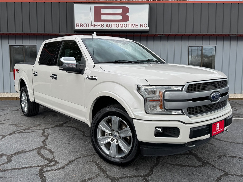 2018 Ford F-150 Platinum SuperCrew 4WD for sale by dealer