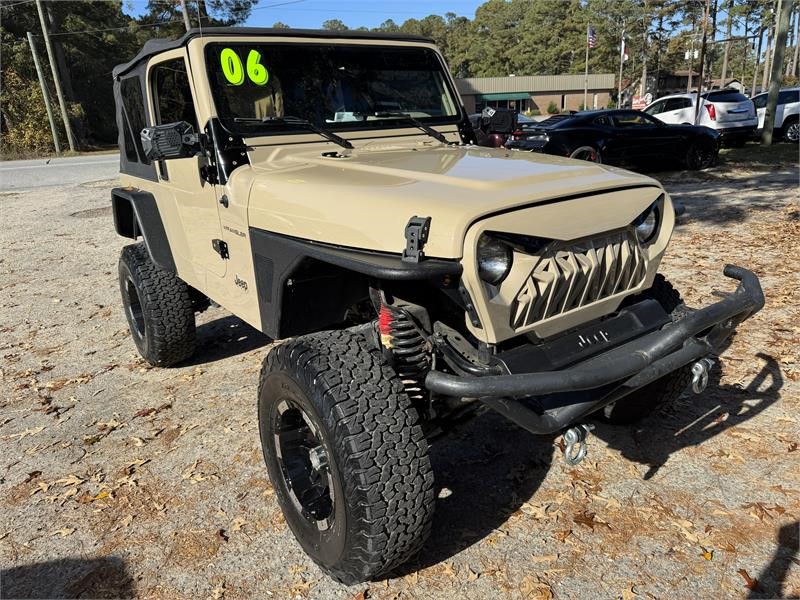 2006 JEEP WRANGLER X for sale by dealer