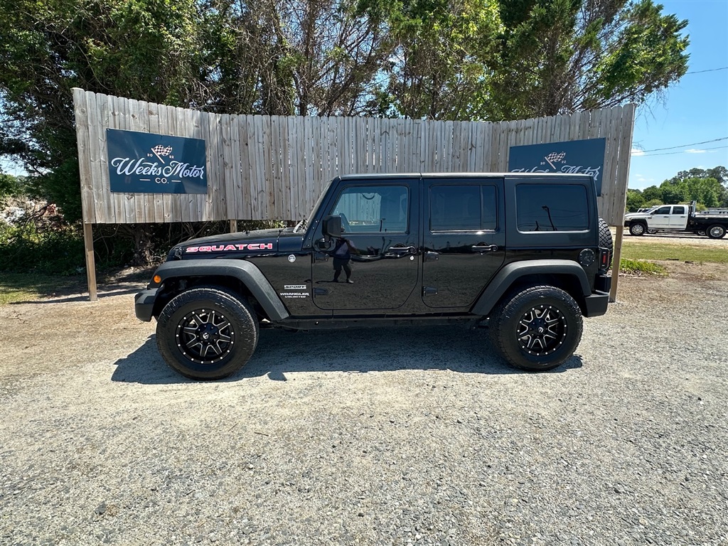 2017 Jeep Wrangler Unlimited Sport 4WD for sale by dealer