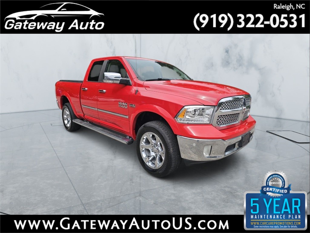 2014 RAM 1500 Laramie Quad Cab 4WD for sale by dealer