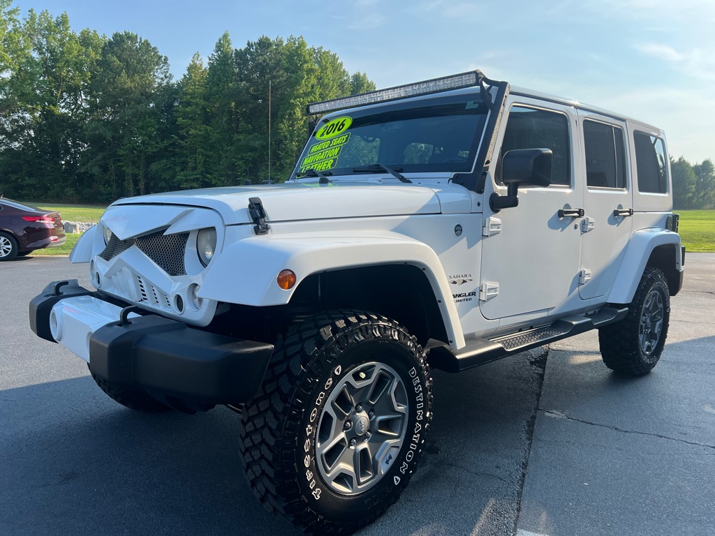 2016 JEEP WRANGLER UNLIMI SAHARA for sale by dealer