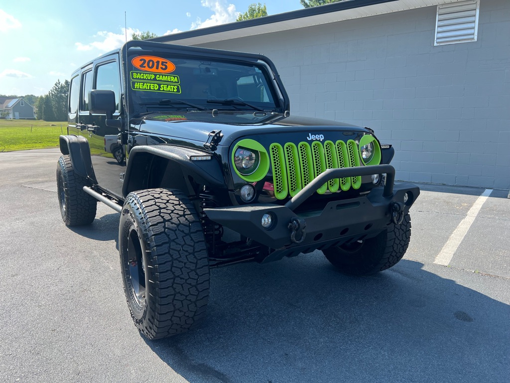 2015 JEEP WRANGLER UNLIMI SAHARA for sale by dealer