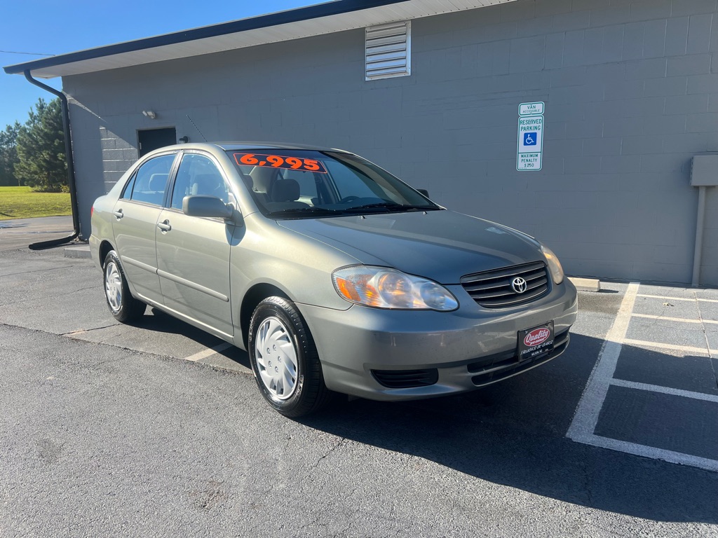 2004 TOYOTA COROLLA CE for sale by dealer