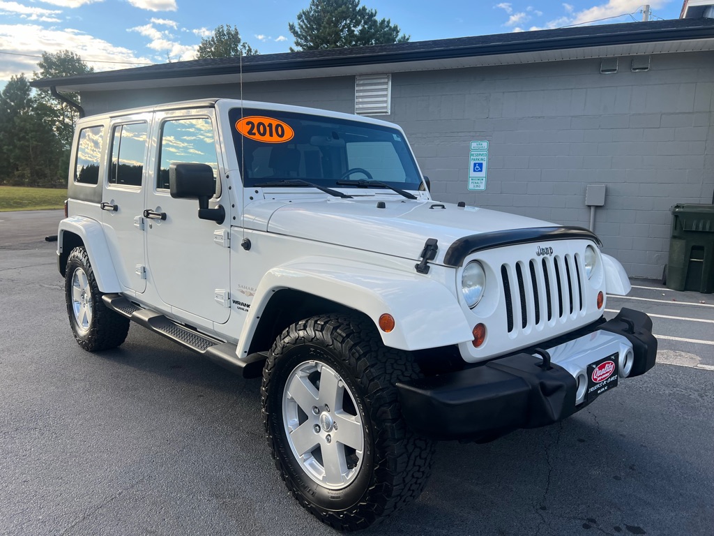 2010 JEEP WRANGLER UNLIMI SAHARA for sale by dealer