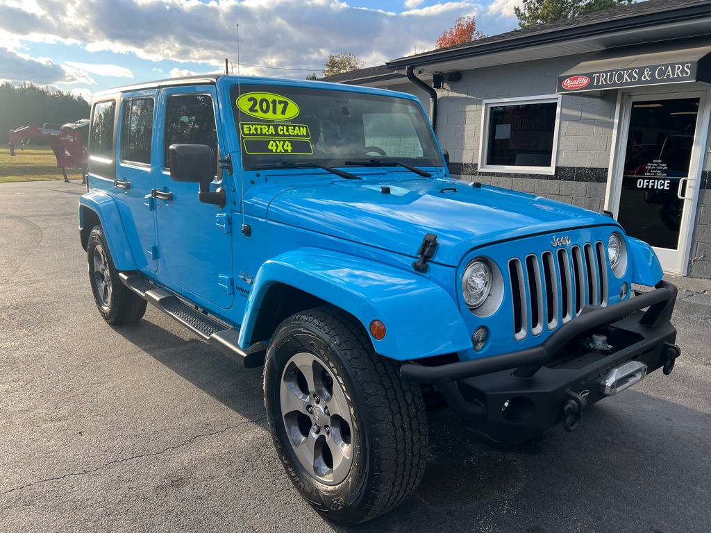 2017 JEEP WRANGLER UNLIMI SAHARA for sale by dealer