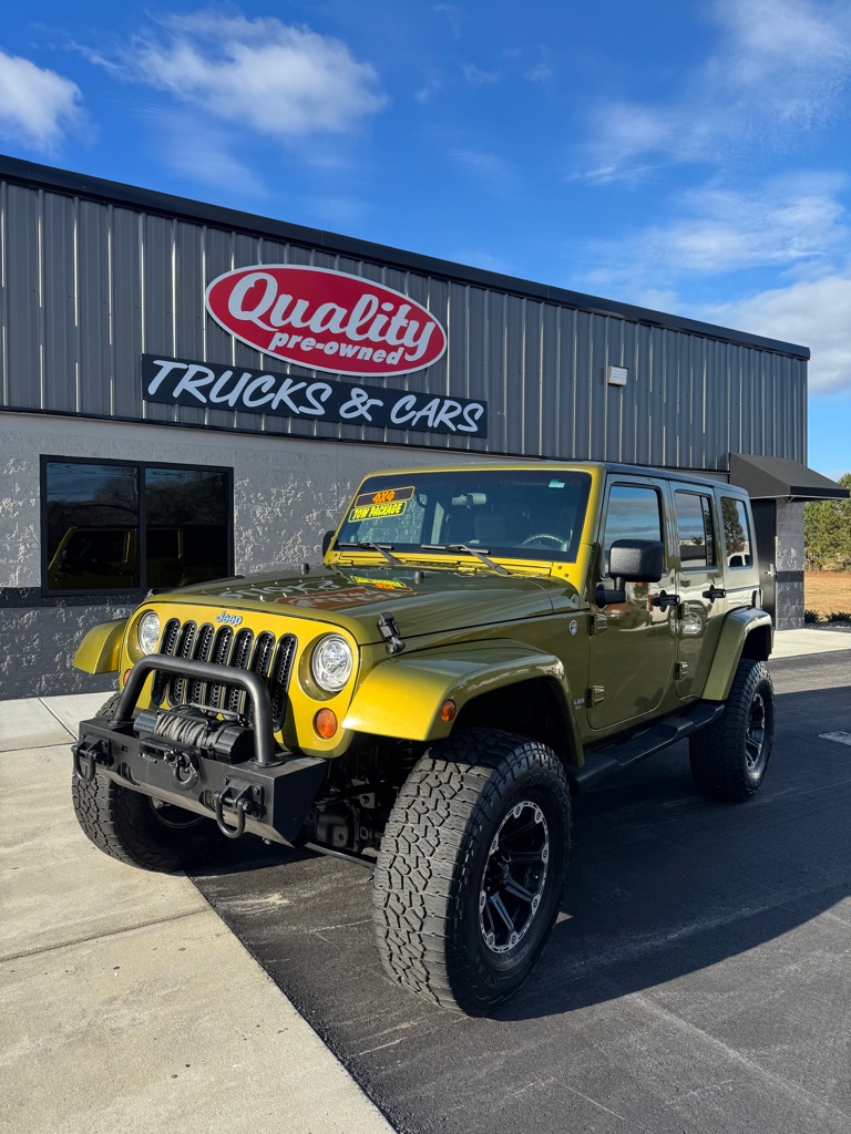 2008 JEEP WRANGLER UNLIMI SAHARA for sale by dealer