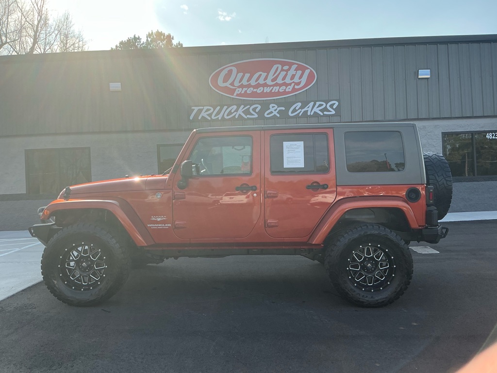 2009 JEEP WRANGLER UNLIMI SAHARA for sale by dealer