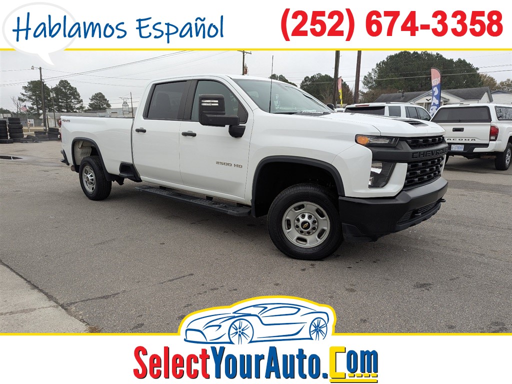2021 Chevrolet Silverado 2500HD Work Truck Crew Cab Long Box 4WD for sale by dealer