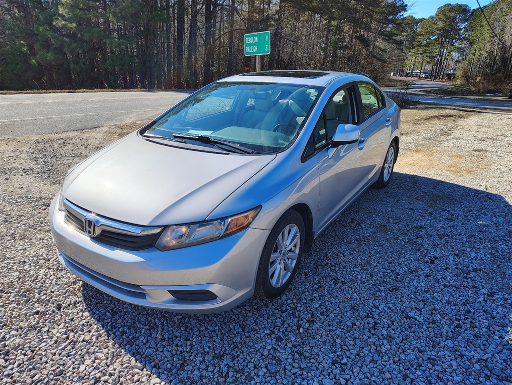 2012 Honda Civic EX Sedan 5-Speed AT for sale by dealer