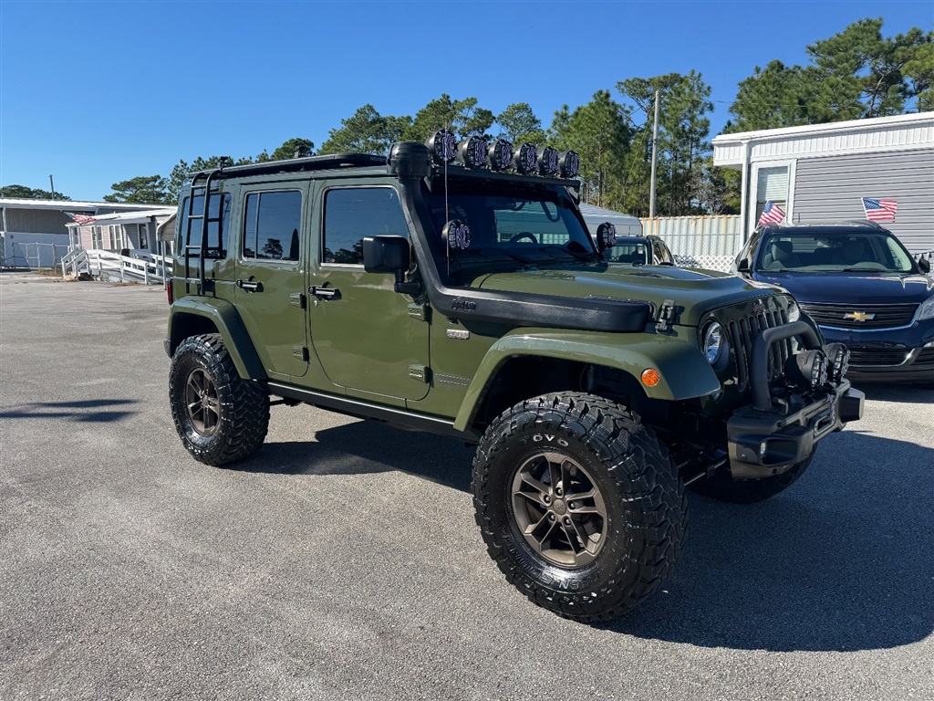 2016 Jeep Wrangler Unlimited Sahara 4WD for sale by dealer