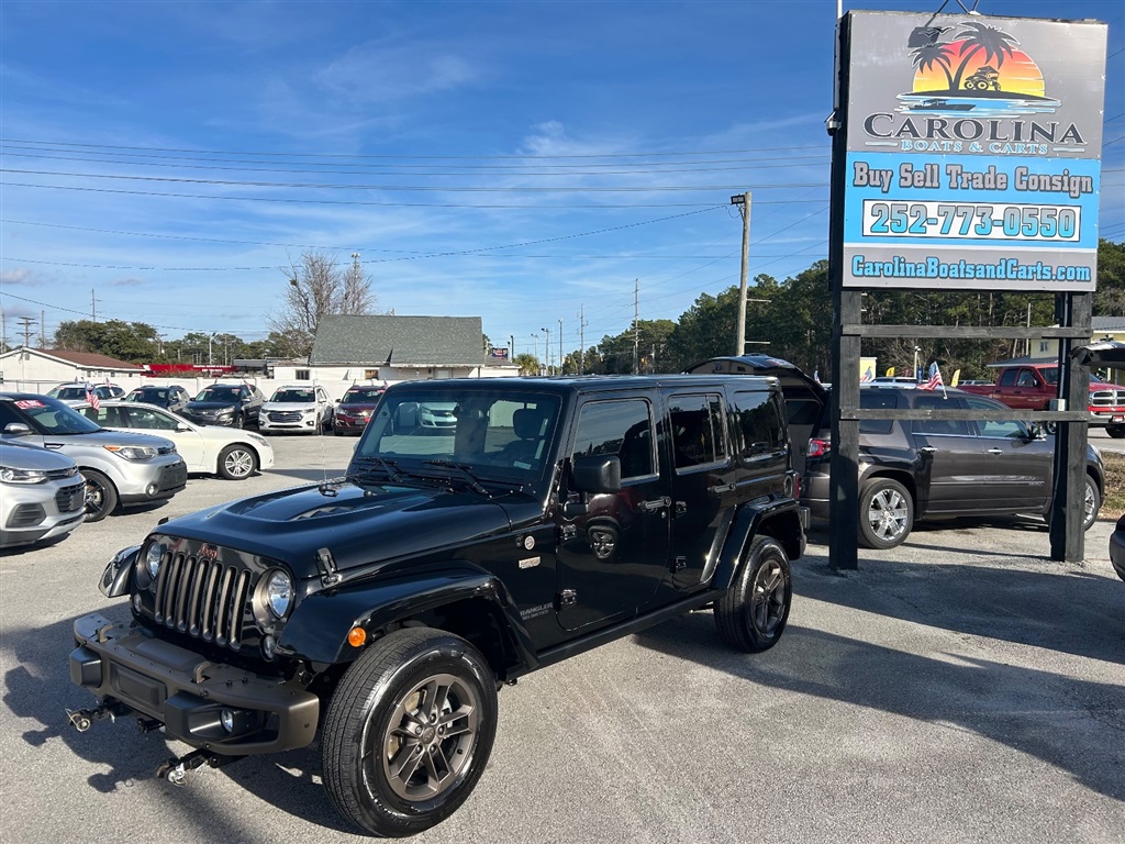 2016 Jeep Wrangler Unlimited Sahara 4WD for sale by dealer