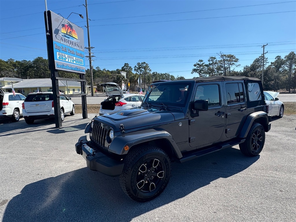 2018 Jeep Wrangler JK Unlimited Sahara 4WD for sale by dealer