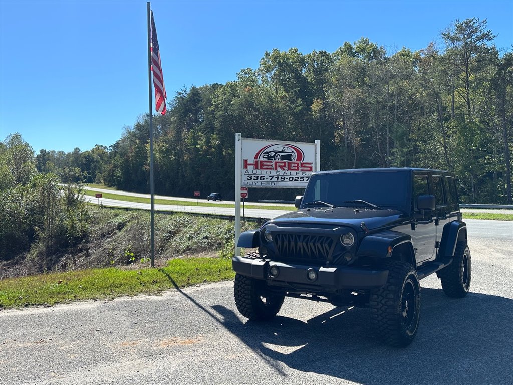 2012 JEEP WRANGLER UNLIMITED SAHARA for sale by dealer