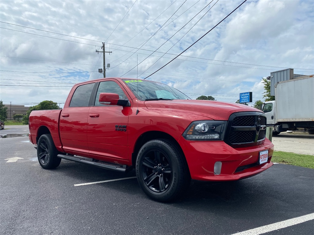 2017 RAM 1500 NIGHT EDITION Crew Cab 4WD for sale by dealer