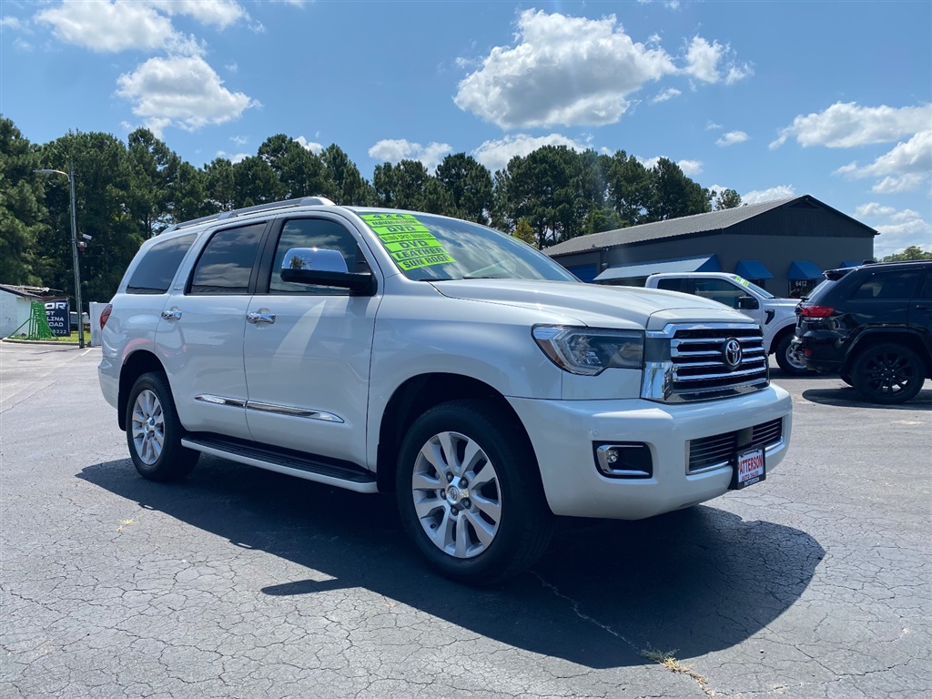 2018 Toyota Sequoia Plantium 4WD for sale by dealer