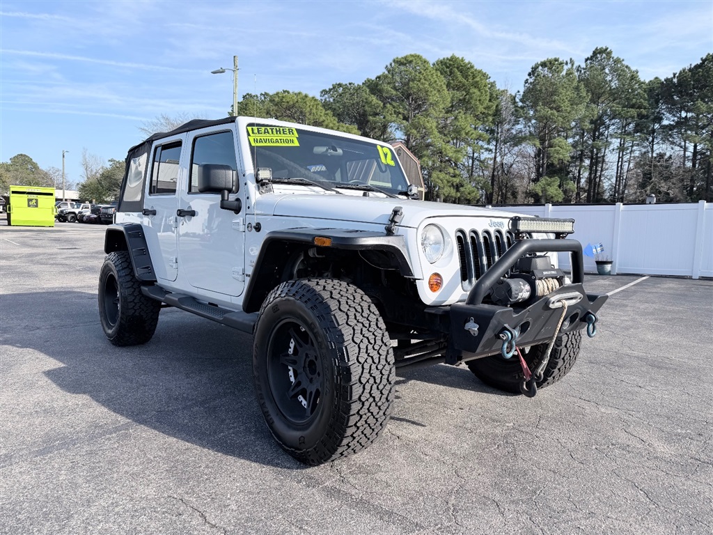 2012 Jeep Wrangler Unlimited Sahara 4WD for sale by dealer