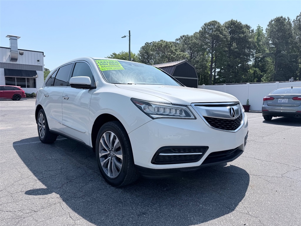 2015 Acura MDX SH-AWD W/tech Package for sale by dealer