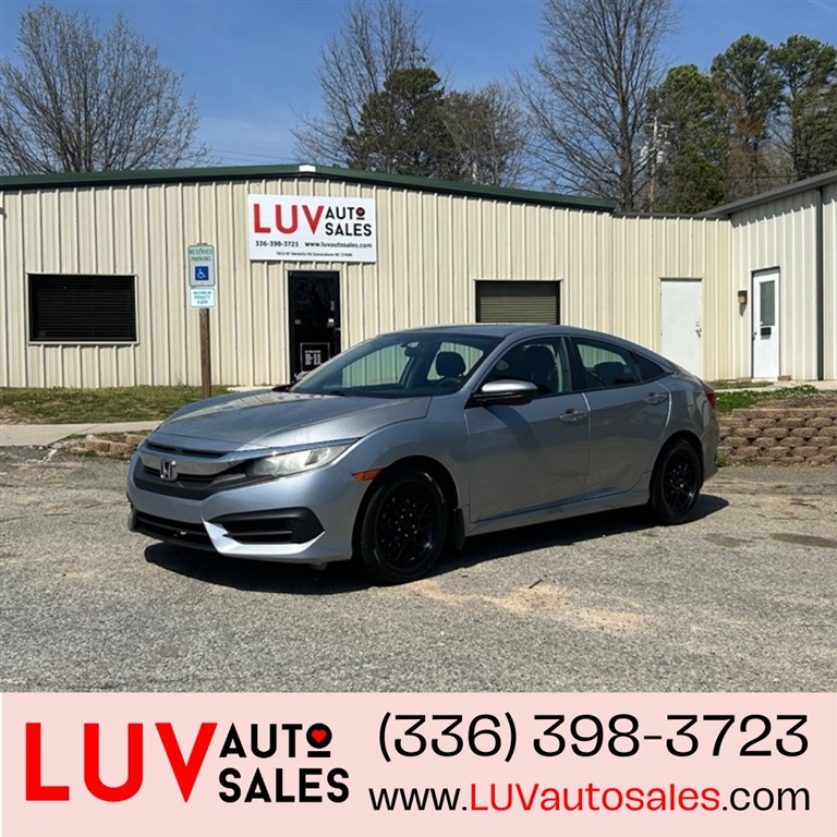 2018 Honda Civic LX Sedan CVT for sale by dealer
